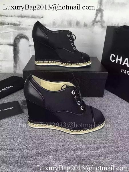 Chanel Wedges CH1694 Black