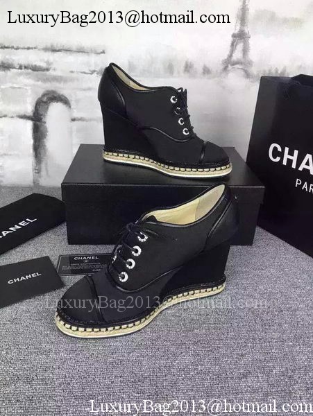 Chanel Wedges CH1694 Black