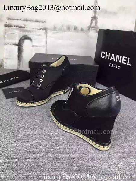 Chanel Wedges CH1694 Black