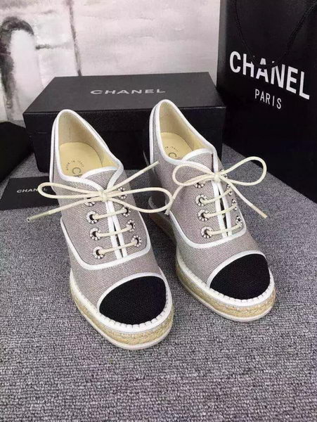 Chanel Wedges CH1694 Grey