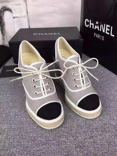 Chanel Wedges CH1694 Grey
