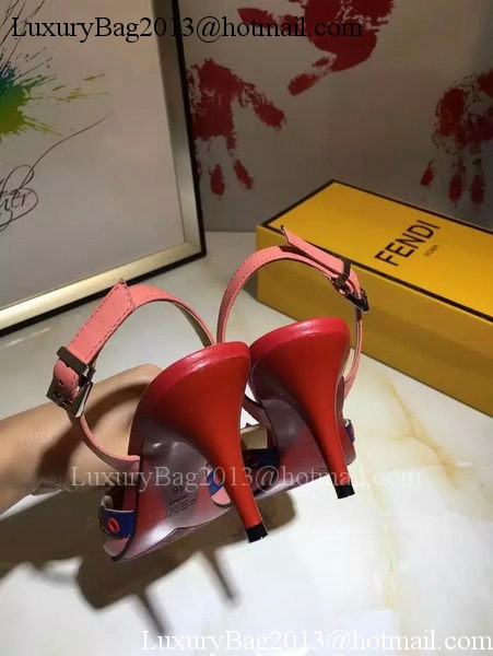 Fendi 50mm Sandal Leather FD118 Red