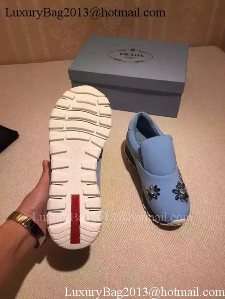 Prada Casual Shoes PD621 Blue