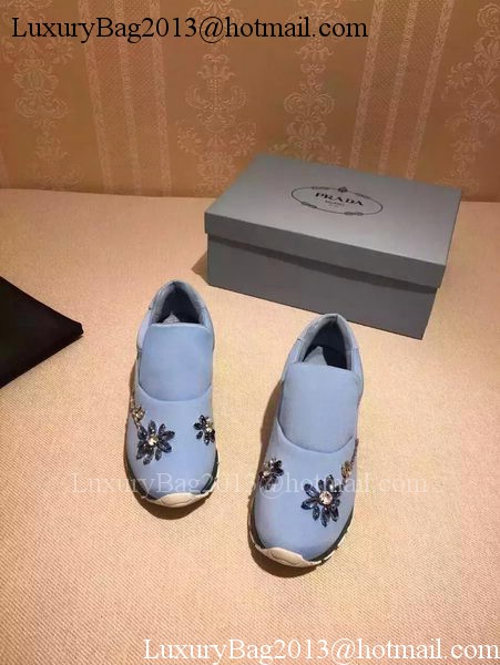 Prada Casual Shoes PD621 Blue