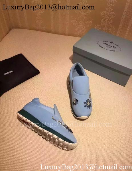 Prada Casual Shoes PD621 Blue