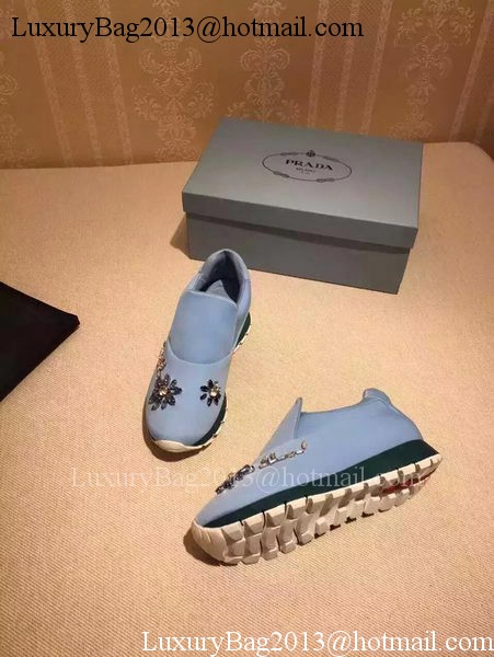 Prada Casual Shoes PD621 Blue