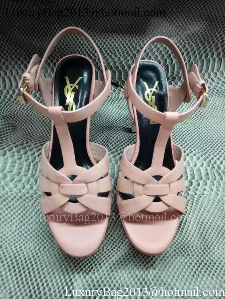 Yves Saint Laurent 20mm Platform 130mm Sandal YSL305 Pink