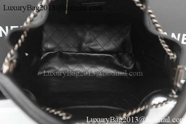 Chanel Top Handle Bag Original Calfskin Leather A93881 Black