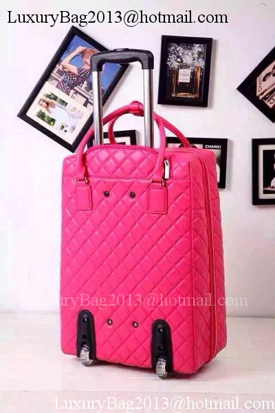Chanel Luggage Sheepskin Leather A80922