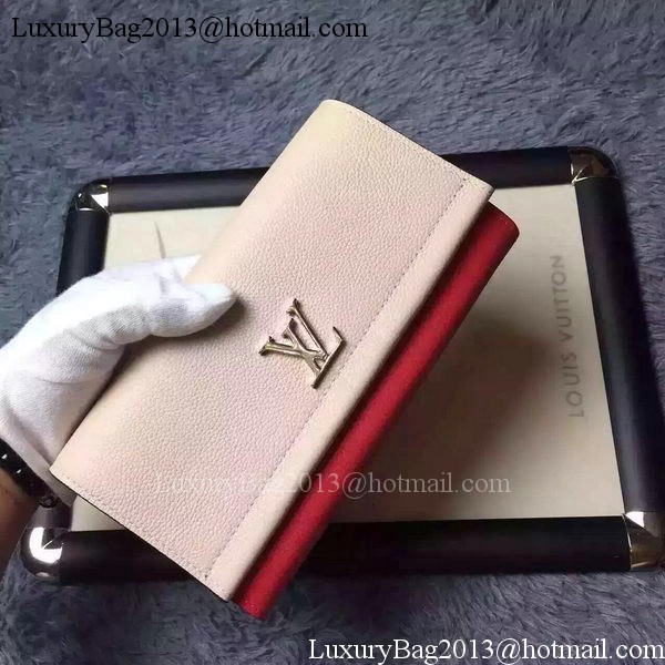 Louis Vuitton LOCKME II Wallet M62350 Pink