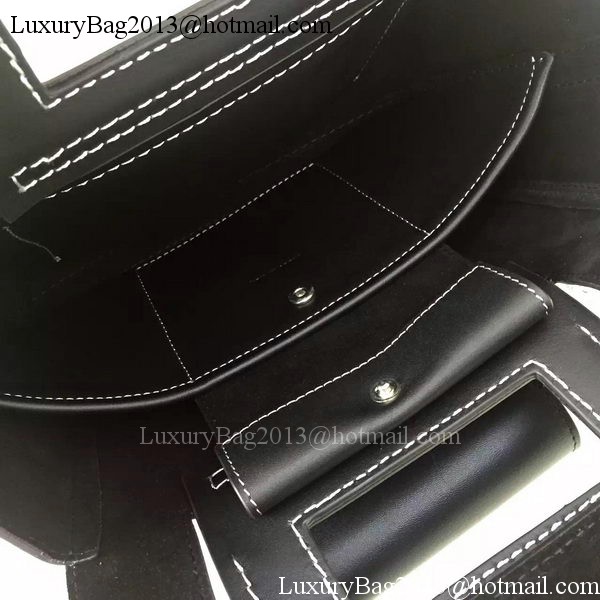 CELINE Square Handbag Original Leather C28832 Black