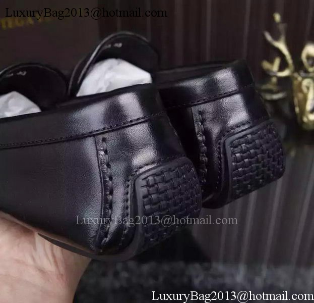 Bottega Veneta Men Leather Shoes BV172 Black