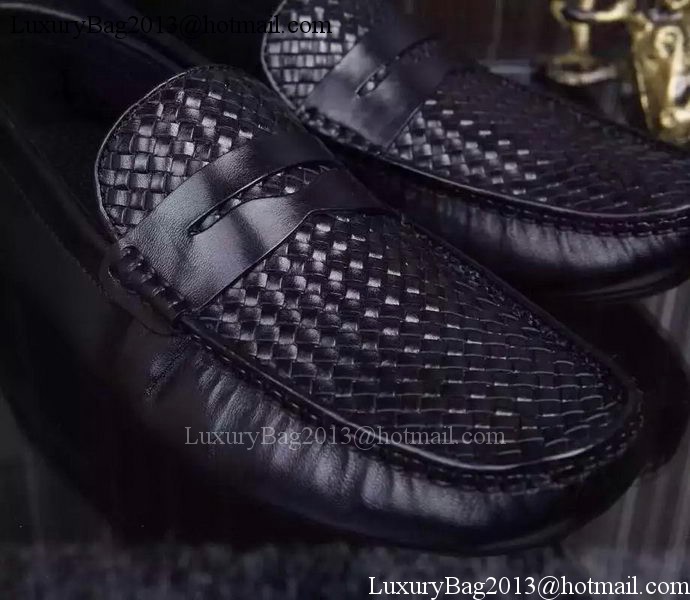 Bottega Veneta Men Leather Shoes BV172 Black
