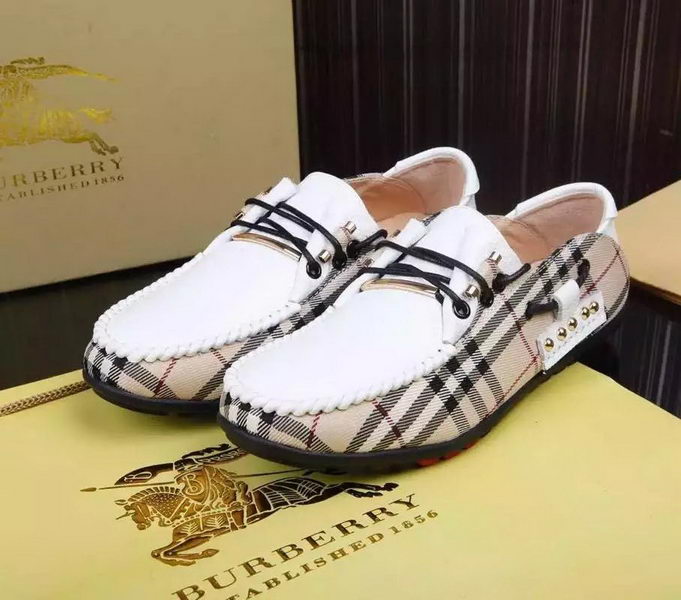 Burberry Men Shoes BUR147 White