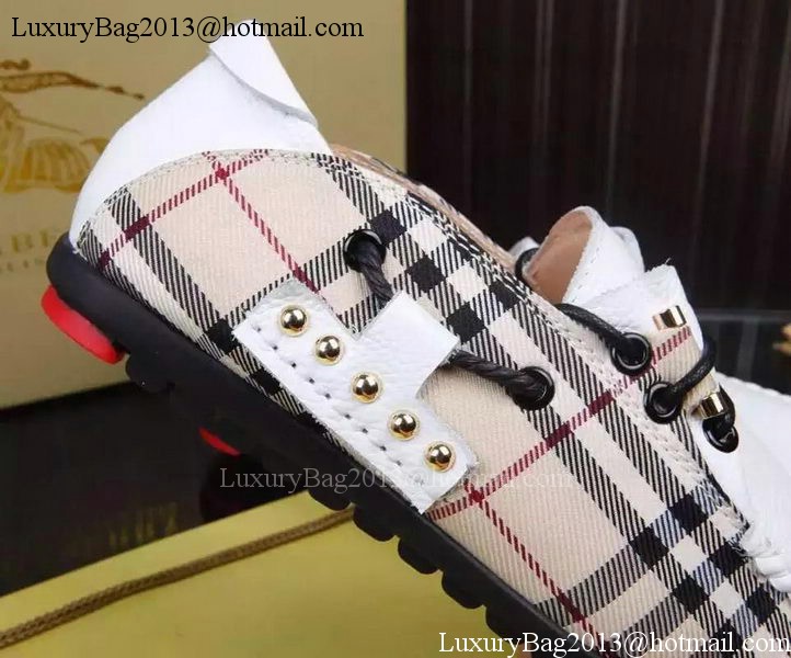 Burberry Men Shoes BUR147 White