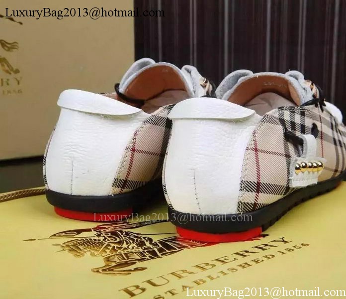 Burberry Men Shoes BUR147 White