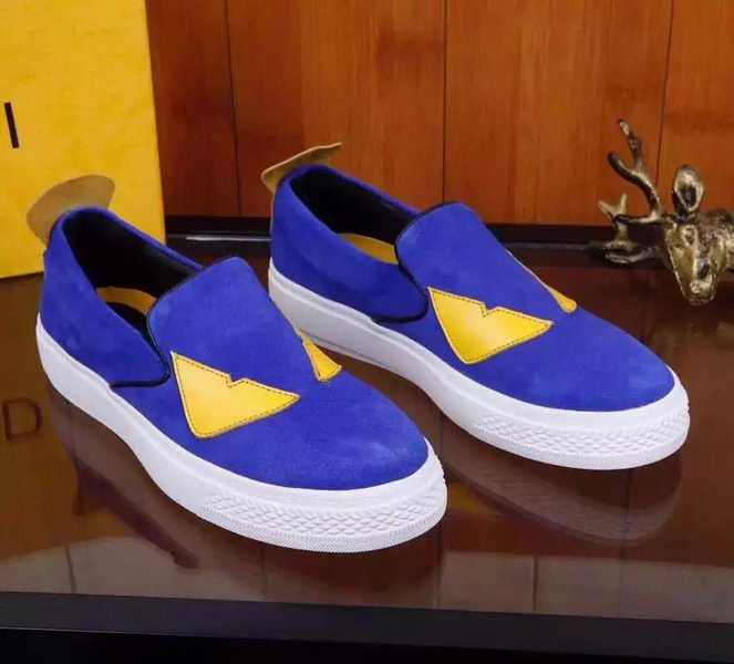 Fendi Casual Shoes FD129 Blue