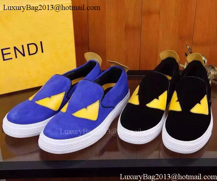 Fendi Casual Shoes FD129 Blue