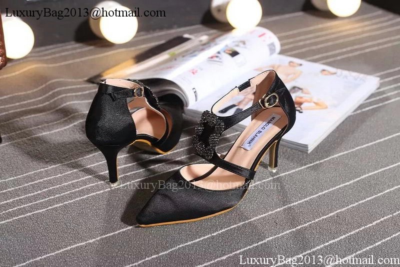 Manolo Blahnik 70mm Pump MB117 Black