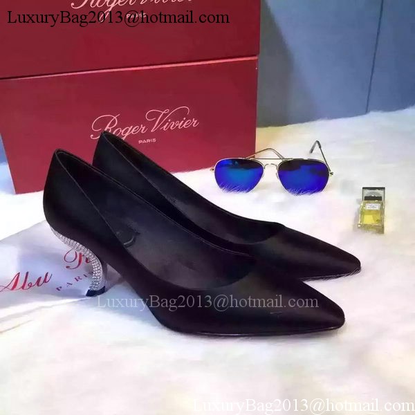 Roger Vivier Leather 60mm Pump RV324 Black