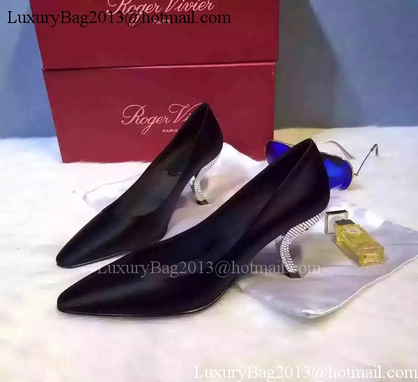 Roger Vivier Leather 60mm Pump RV324 Black