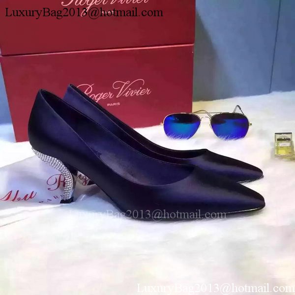 Roger Vivier Leather 60mm Pump RV324 Blue