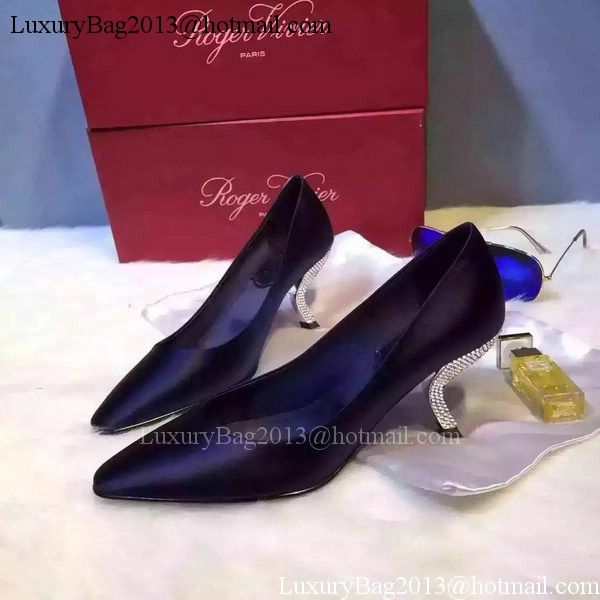 Roger Vivier Leather 60mm Pump RV324 Blue