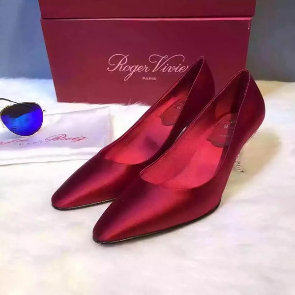 Roger Vivier Leather 60mm Pump RV324 Red