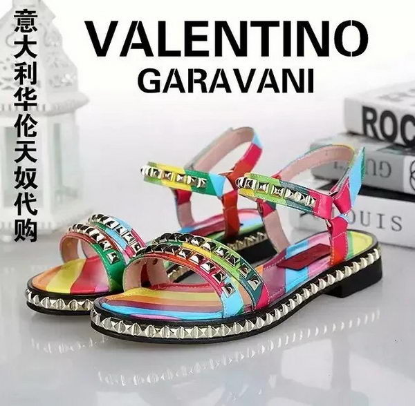 Valentino Leather Sandal VT810 Multicolour