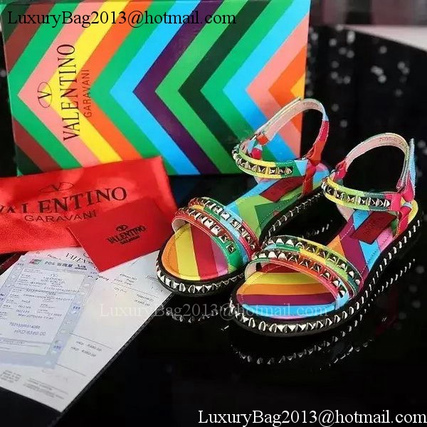 Valentino Leather Sandal VT810 Multicolour