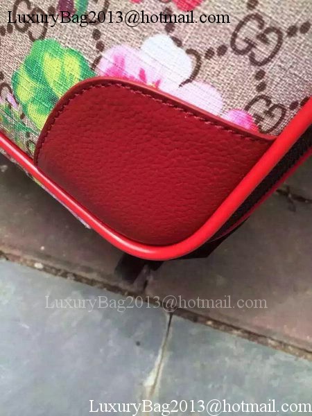 Gucci GG Supreme Suitcase 145869 Burgundy