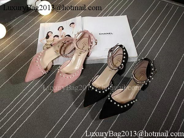 Chanel 60mm Leather Pump CH1757 Black