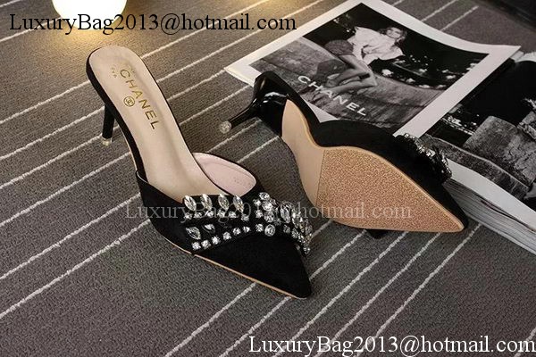 Chanel 70mm Sandals CH1747 Black