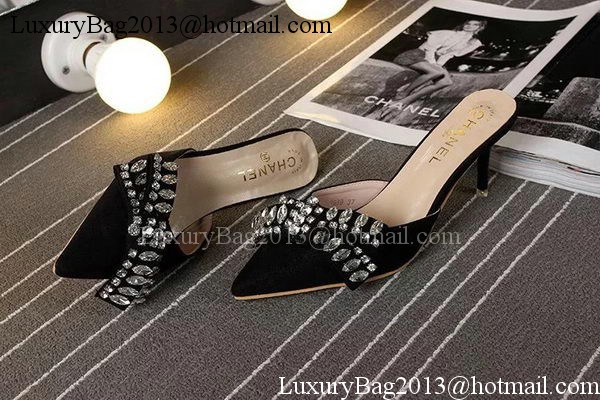 Chanel 70mm Sandals CH1747 Black