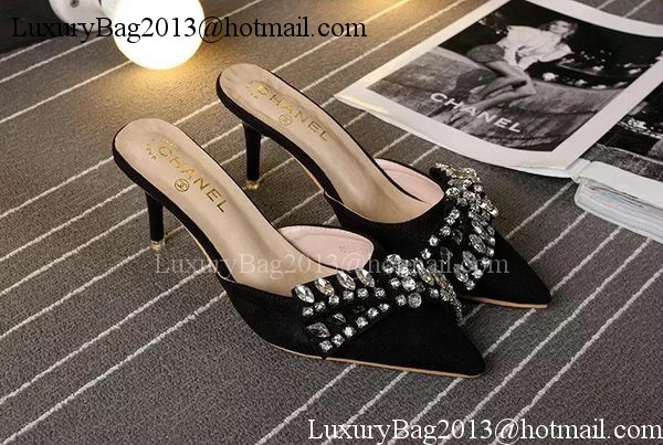 Chanel 70mm Sandals CH1747 Black