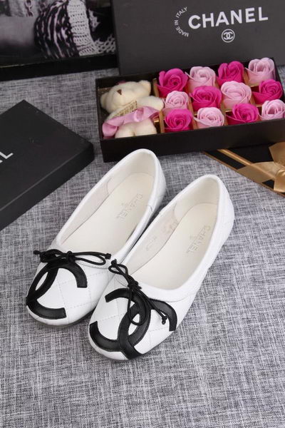 Chanel Ballerina Flat CH1731 White