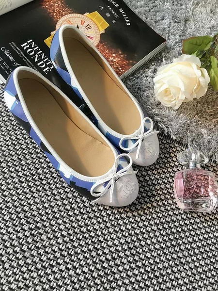 Chanel Ballerina Flat CH1736 White