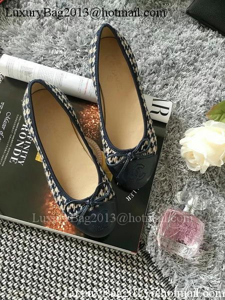 Chanel Ballerina Flat CH1739 Blue