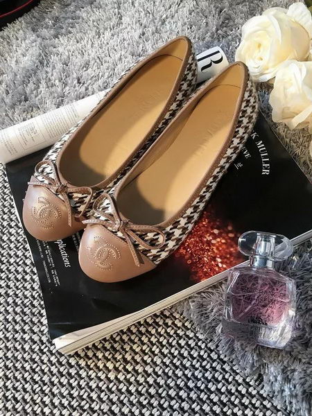 Chanel Ballerina Flat CH1740 Apricot