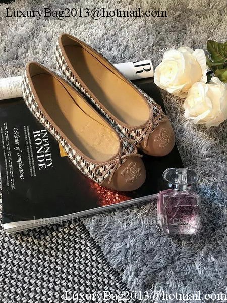 Chanel Ballerina Flat CH1740 Apricot