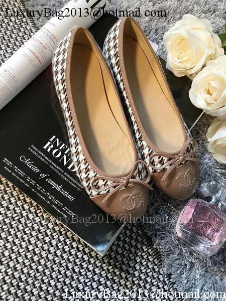 Chanel Ballerina Flat CH1740 Apricot