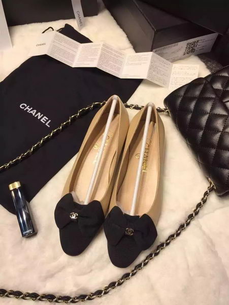 Chanel Ballerina Flat CH1787 Apricot