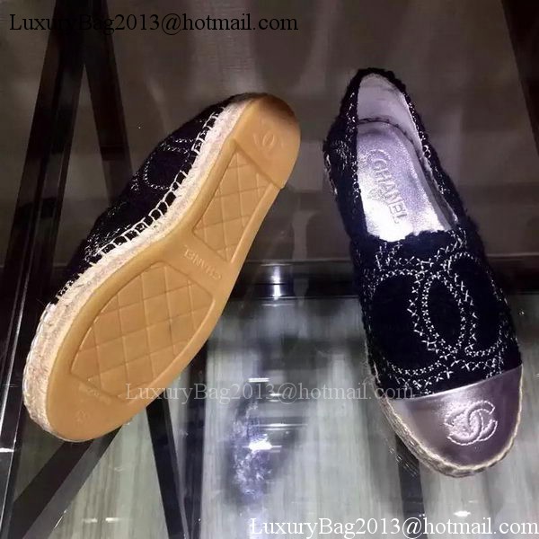 Chanel Espadrilles CH1767 Black