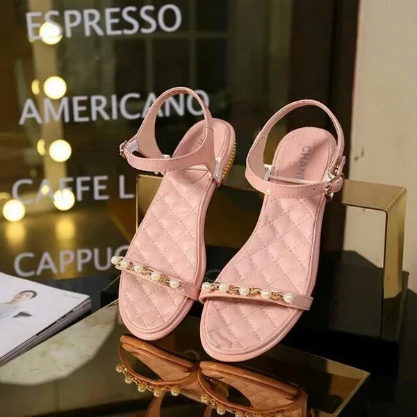 Chanel Leather Sandal CH1754 Pink