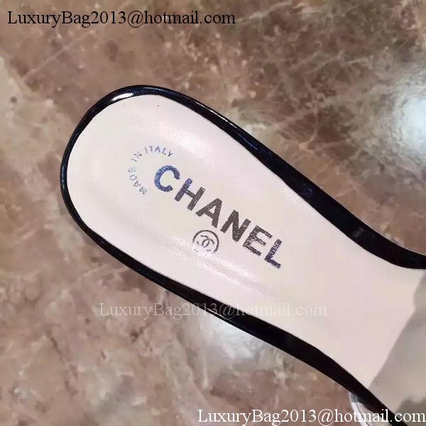 Chanel Slipper Leatehr CH1794 White