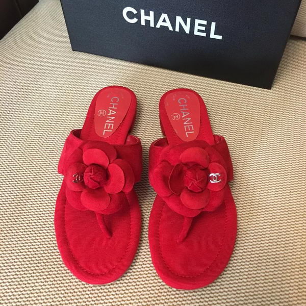 Chanel Thong Sandal CH1720 Red