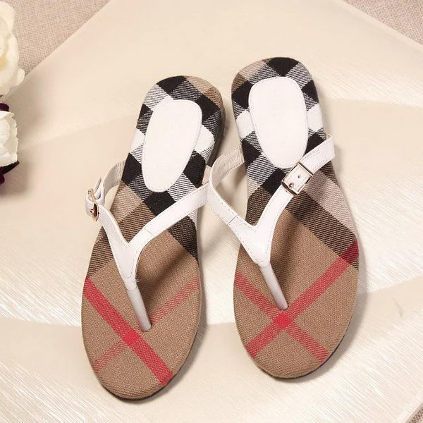 Burberry Thong Sandal BUR149 White