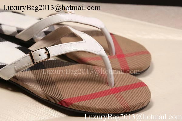 Burberry Thong Sandal BUR149 White