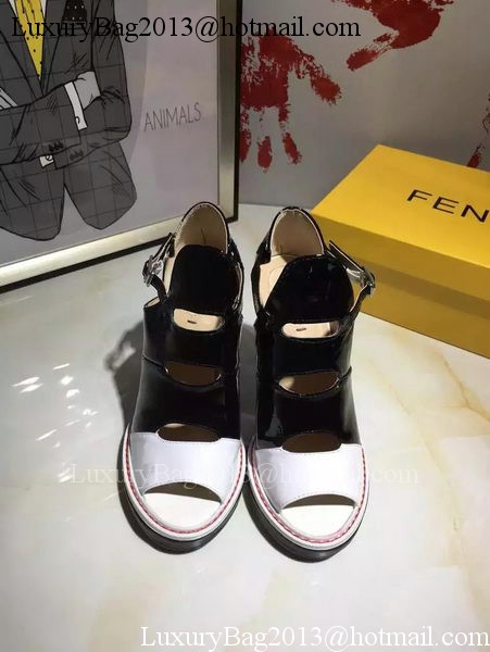 Fendi 100mm Pump Leather FD136 Black