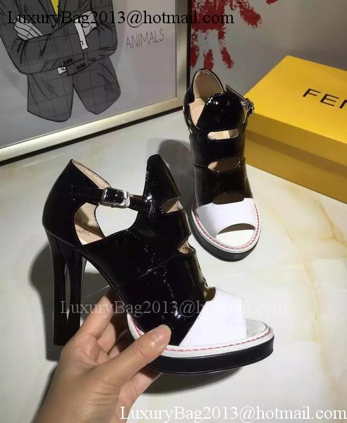 Fendi 100mm Pump Leather FD136 Black